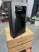 Nouvelle borne de recharge Xunuo Arc EV 7kW AC/DC, sortie noire, garantie 1 an, montage mural/au sol, résistante à la pluie/corrosion pour extérieur