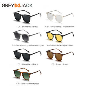 Gafas de Sol Polarizadas Greyjack, Armazón TR90 Negro, Unisex, Protección UV400, Lentes TAC Tipo 3 - Product Image 3