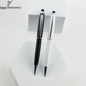 Bolígrafo de Aluminio Metálico Económico con Punta Táctil Suave, Personalizado con Logotipo para Teléfono Móvil - Product Image 4