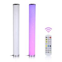 Télécommande Colorée Charge Rgb Atmosphère Lampe D'angle Moderne Simple Chambre Lampadaire Led Lumineux Cylindrique Lampe