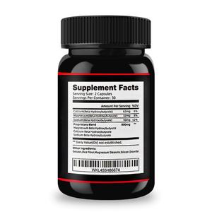 Complément alimentaire brûleur de graisse Keto Bhb Salt, coupe-faim, stimulant énergétique, 60 capsules pour régime cétogène - Product Image 3