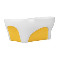 Baignoire en céramique mignonne et colorée pour bébé Baignoire en porcelaine de mini taille pour enfants