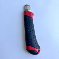 Couteau d'art classique en caoutchouc et plastique, lame remplaçable exquise, couteau utilitaire avec manche en plastique, couteau d'art, coupe-papier