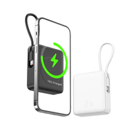 Tendance 2026 : Nouvelle Batterie Externe Mini Portable 10000mAh à Charge Rapide et Magnétique Sans Fil pour iPhone