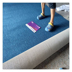 저렴한 폴리 프로필렌 루프 더미 벽에 카펫 벽 호텔 사무실 카펫 롤 바닥 깔개 - Product Image 6