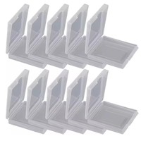 Étui de rangement transparent en plastique pour cartes de jeu N GameBoy GBC GBP, boîte de rangement, support de cartes de jeu, coque de protection