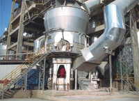 Machine à broyeur à rouleaux verticaux à grande échelle pour le traitement du talc, de la bentonite, de la bauxite et du minerai de fer avec moteur à courant alternatif et boîte de vitesses