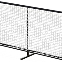 Red de Pickleball de Tamaño Reglamentario OEM con Correas de Control de Tensión, Soporte de Hierro con Recubrimiento Antioxidante para Clubes y Instalaciones Recreativas