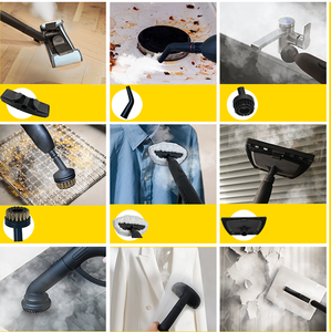 Usage domestique 1500W 4.5 bar usine directe haute pression <span class=keywords><strong>nettoyeur</strong></span> <span class=keywords><strong>vapeur</strong></span> portable vadrouille pour <span class=keywords><strong>sol</strong></span> cuisine tissu voiture nettoyage - Product Image 2