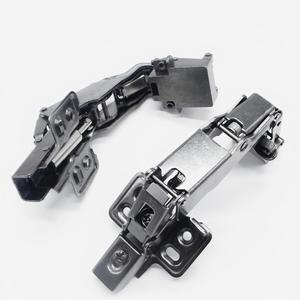 Engsel Pintu Kaca Bingkai Aluminium MONX Heavy Duty 180 Derajat, Engsel Sudut Besar untuk Kabinet, Soft Close - Product Image 3