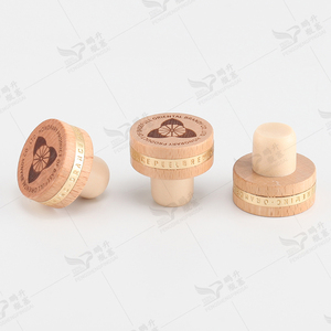 Nút chai rượu Gin, nút chai rượu Whisky, chai rượu thủy tinh, nút chai gỗ tùy chỉnh, nút chai gỗ khắc logo, chai rượu gỗ, chai nhựa PET, nhận đặt hàng - Product Image 5