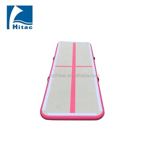 Tapis Airtrack Portable Personnalisable en Gros <span class=keywords><strong>4m</strong></span> <span class=keywords><strong>x</strong></span> <span class=keywords><strong>2m</strong></span> <span class=keywords><strong>x</strong></span> 0.15m, Piste de Gymnastique Gonflable de 15cm d'Épaisseur avec Pompe - Product Image 3