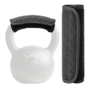 Housse antidérapante pour poignée de Kettlebell Housse respirante pour la plupart des entraînements de gymnastique à domicile Kettlebell Housse de poignée de Kettlebell souple - Product Image 1