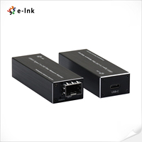Adaptador de Red USB-C a SFP de 2.5G con Chip RealtekRTL8156 para Conectividad de Fibra Óptica de Alta Velocidad en Windows, Mac y Linux