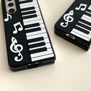<span class=keywords><strong>Coque</strong></span> de protection rigide 3D avec touches de piano et notes musicales pour <span class=keywords><strong>Samsung</strong></span> Galaxy Z Fold 7 6 5 <span class=keywords><strong>4</strong></span> 3 et Z <span class=keywords><strong>Flip</strong></span> 7 6 5 <span class=keywords><strong>4</strong></span> 3 - Product Image 4