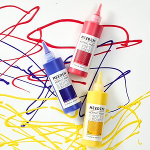 <span class=keywords><strong>Pintura</strong></span> Acrílica de Cuerpo Suave MEEDEN, 250 ml/8.45 oz, 37 Colores en Botella Ergonómica - Pinturas Fluidas para Arte Fluido para Artistas - Product Image 2