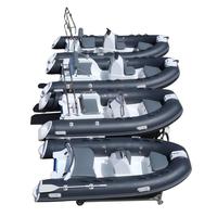 Yacht de sport certifié CE Haohai 330 360 390, coque double en V profond, en fibre de verre, bateau de croisière à cabine ouverte