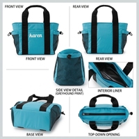 Bolsa Deportiva con Múltiples Bolsillos y Asas Cómodas para Transportar, Ideal para Prácticas de Golf, Eventos Deportivos y Viajes