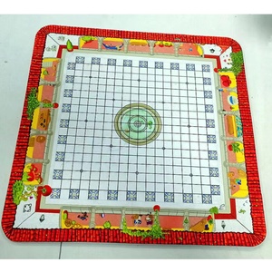 Alfombrilla de juego antideslizante de goma Tigerwings, Mahjong, dominó, póker y mesa de juego de mesa con bolsa portátil (negro) - Product Image 1