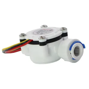 Quick Connect BSP G3/8" Water Flow Hall Sensor 0.3-10L/min Flow Meter Water Flow Sensor
