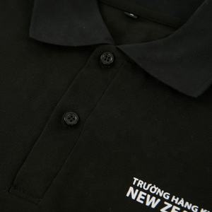 Camisetas de Golf de Manga Corta con Bolsillo, Corte Clásico, Poliéster/Algodón, Personalizables, OEM ODM, Tela de Punto Antiarrugas, 220g, para Hombre - Product Image 5