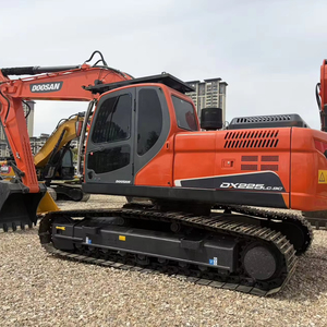Excavatrice hydraulique robuste Doosan DX225, 22 tonnes, sur chenilles, 22 500 kg, grande <span class=keywords><strong>pelle</strong></span>, godet renforcé, moteur, pompe, modèle 2024, pour travaux routiers - Product Image 1