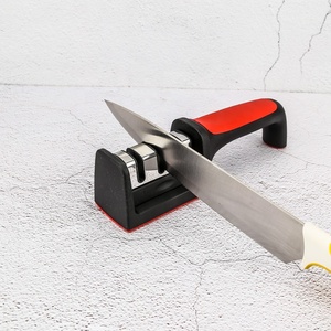Professional 4-Stage Manual Kitchen <strong>Scissor</strong> <strong>Knife</strong> <strong>Sharpener</strong> Non-Slip Rubber Handle <strong>Multi</strong>-<strong>Task</strong> <strong>Sharpener</strong> for Home Use - Product Image 3