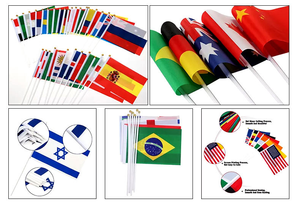 Banderas al por mayor de todo el mundo, incluyendo banderas individuales, pancartas coloridas, guirnaldas de banderas, banderas de poliéster y mástiles manuales. - Product Image 6