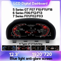 Écran virtuel numérique MEKEDE 1920*720 pour voiture, compatible avec les séries 5 GT F07 F10/F11/F18, séries 6 F06/F12/F13, séries 7 F01/F02/F03