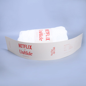 Bán Buôn Tùy Chỉnh In Ấn Logo Các Tông Tay Áo Giấy Bao Bì Hộp Giấy Bọc Tay Áo Quần Áo Vớ Khăn Bụng Ban Nhạc Bao Bì - Product Image 5