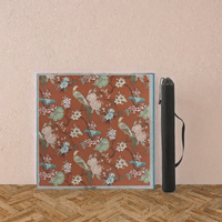 Tapis de Mahjong Pliable Premium Antidérapant, Réducteur de Bruit, Housse de Table avec Sac de Rangement pour Jeux de Cartes, Jeux de Plateau et Jeux de Tuiles
