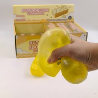 Bâton de beurre simulé en PVC, rempli de vaseline, jouet anti-stress souple à presser