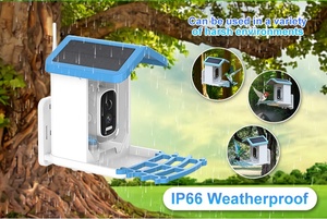 Mangeoire à oiseaux intelligente avec caméra en direct pour les amateurs d'oiseaux automatiquement chargée - Product Image 5