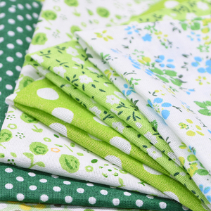 7pcs 24x25cm Sottile Del Fiore Del Tessuto di Tessuto di Cotone Stampato Fai Da Te Patchwork Fatti A Mano Materiale Manuale Lezione Materiali - Product Image 6