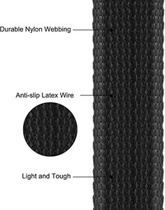 Новый мягкий поводок для собак, Поводок для домашних животных, Нескользящий Резиновый нейлоновый тренировочный поводок для прогулок, поводки для собак для маленьких средних и больших собак - Product Image 3