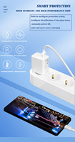 PD mur Usb rapide téléphone portable chargeur rapide ignifuge OVP Protection appareils universels écouteurs montre intelligente adaptateur chargeur