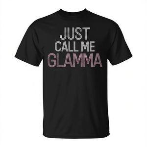 Maglietta promozionale Just Call Me Glamma per nonne di Glamma - Product Image 2