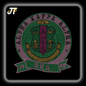 Ferro personalizzato su lettere di trasferimento di calore con Logo di strass Applique in cristallo <span class=keywords><strong>Swarovski</strong></span> Bling allegria disegno per le vacanze di calcio - Product Image 3