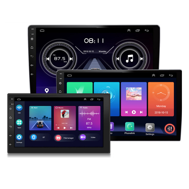 10" 2+32GB Car Android Stereo Head Unit with Wireless CarPlay Android Auto Touch Screen GPS Car DVD Player