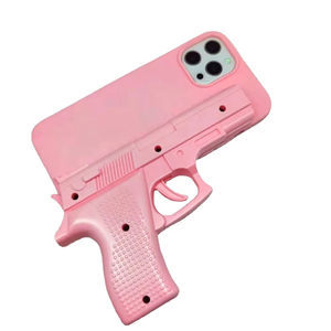 Nueva Funda Creativa 3D con Forma de Pistola de Juguete, Divertida y Resistente a Golpes para iPhone 16 Pro Max - Product Image 2