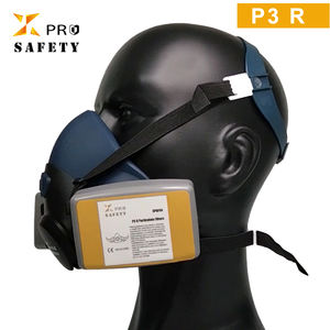 XPRO/ODM XPOF94 Einweg-Doppelfilter Anti-Staub Halbgesichts-Atemschutzmaske P3 R Glasfaser Aktivkohle-Kartuschen Haut - Product Image 4