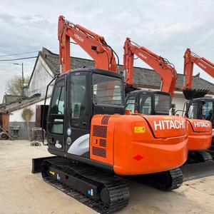 Mini-excavatrice sur chenilles Hitachi ZX60 pour la construction avec moteur, pompe et boîte de vitesses haute performance - Product Image 3