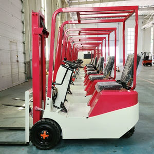 Ventas de fábrica 800KG Mini carretilla elevadora eléctrica de tres ruedas Grúa apiladora de elevación hidráulica para el taller de almacén Precio barato - Product Image 6