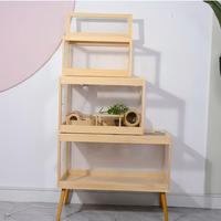 Cage d'élevage et habitat de luxe en bois, panoramique, transparente, empilable et durable pour cailles à boutons et hamsters