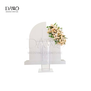 Support de toile de <span class=keywords><strong>fond</strong></span> en PVC blanc pour mariages et événements, idéal pour les salles de séminaire - Product Image 2