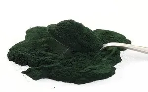 Высококачественный основной порошок фикоцианина, органический порошок зеленого цвета спирулины, оптовая продажа