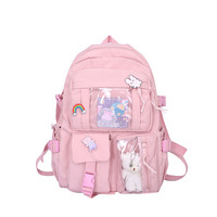Marksman 2024 nueva moda estilo coreano Kawaii mochila de gran capacidad mochila escolar barata para chicas universitarias