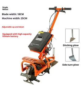 Mini-motoculteur agricole à chenilles, motoculteur rotatif pour désherbage, machine à deux roues, petit motoculteur pour serre - Product Image 4
