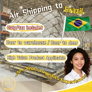 중국에서 브라질까지 전문 항공 화물 운송 대행사, 도어 투 도어 서비스, 45kg 이상 상품 DDP 조건 제공 - Product Image 1