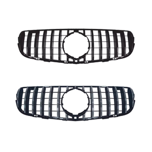 Car Parts Facelift Bodykit pour Mercedes Benz <span class=keywords><strong>GLC</strong></span> Class Grill X253 2015-2019 Upgrade to GLC63 <span class=keywords><strong>AMG</strong></span> Front Grill Kits - Product Image 1